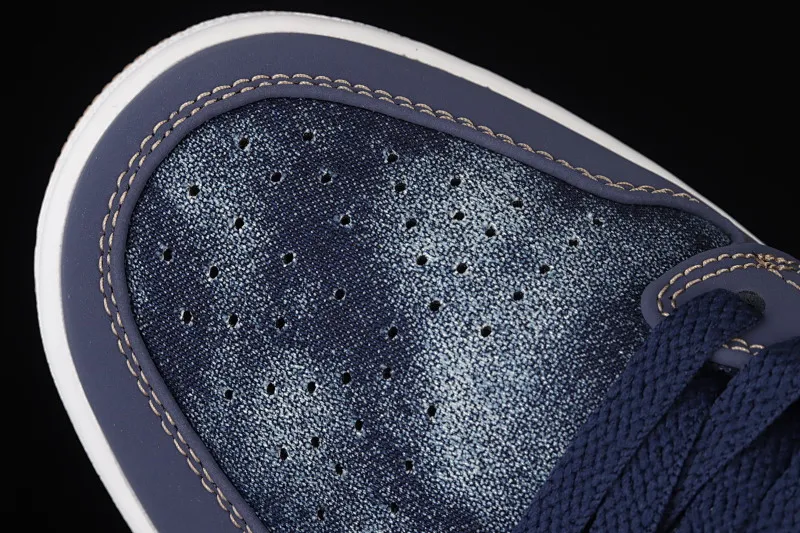 All categories Air Jordan Jordan series basketball shoes Air Jordan 1 Low G version pure original Air Jordan 1 Low AJ1 Joe 1 dark blue denim low-top cultural and leisure sports sneakers DH1259-400